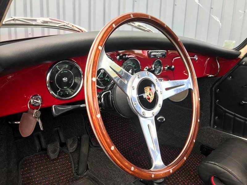 Traitement céramic carrosserie Porsche 356 sur Bordeaux